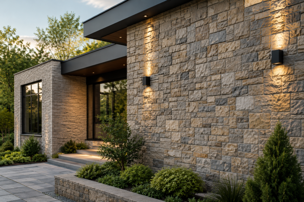 best stone for exterior walls