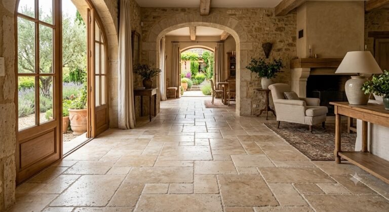 French Pattern Stone Flooring