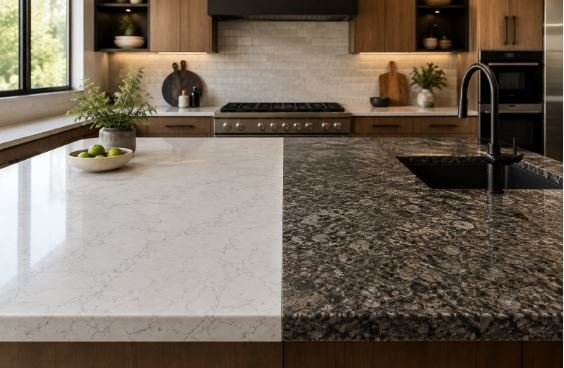 Quartz vs Granite Countertops